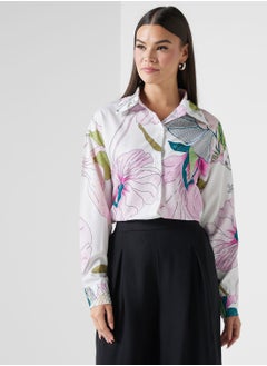 Buy Floral Button Down Shirt in UAE