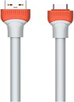 اشتري LDNIO LS603 TYPE-C 30W Super quick charge Data Cable 3M Length - Gray-Orange في مصر