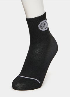 Buy Print Detail Crew Socks in Saudi Arabia