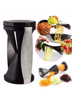 اشتري Multifunction Vegetable Spiral Slicer Zucchini Pasta Noodle Spaghetti Cutter Maker Accessories Kitchen Gadgets في السعودية