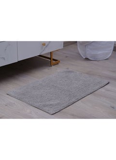 Buy Room Essentials S/2 Bathmat Grey 50x80 & 50x45cm in UAE