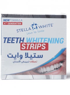 Buy Stella White Tooth Strips Whitening - 28 Pcs in Saudi Arabia