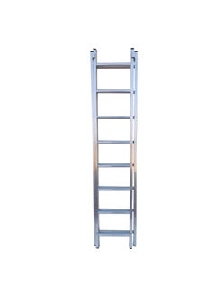 اشتري Italy Extension Aluminum Ladder - Lightweight Ladder for Home, Office & Outdoor Use | 8+8 Steps Folding Ladder with Anti-Slip Design | Heavy-Duty Multi-Use Ladder | 4.8 Meter في الامارات