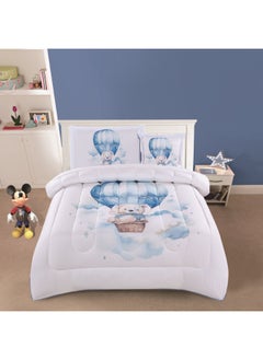 Buy Children's Summer Comforter Set From Hours Made Of Soft And Comfortable Fabric Consisting Of 4 Pieces in Saudi Arabia