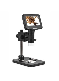 Buy High Resolution USB Digital Microscope FHD 1080P Lightness Adjustable with 4.3-inch Large IPS Screen for Plant Insect Observation Best Gift for Children Teenagers Students in Saudi Arabia