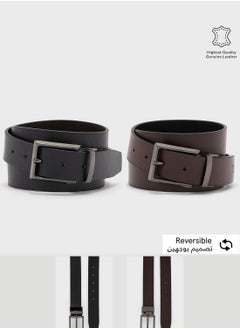 Buy Genuine Leather Reversible Belt in UAE