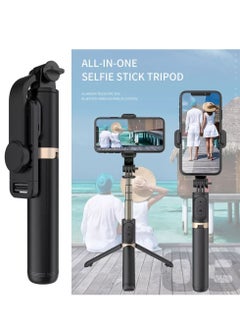 Buy Wireless Selfie Stick Foldable Monopods Universal Tripod for Smartphones Action Cameras in Saudi Arabia