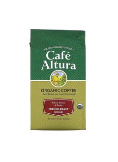 اشتري Organic Coffee French Roast Ground 10 oz  283 g في الامارات