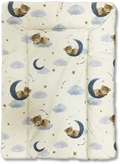 اشتري Komkom baby changing mat patterned/bear 1 piece في مصر