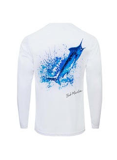 اشتري Bob Marlin Performance Shirt Ocean Marlin White-3XL في الامارات