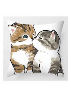 Buy Colour Graphic Cushion Cover with Pillow Insert Sets 45x45cm in Saudi Arabia