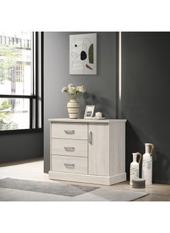 Buy Blair 3-Drawer 1-Door Dresser Without Mirror 87 x 73.7 x 40 cm in UAE