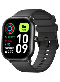 Buy Smart Watch AMOLED 260mAh Smart Watches for Men Women Bluetooth Make/Answer Calls Fitness Modes and  Sleep Modes Multi-app Message Reminder Multi Language Black in UAE