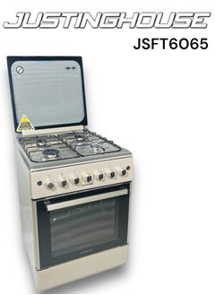 Buy Gas oven JSFT6065 60x60 cm JUSTNGHOUSE ((4 burners)) in Saudi Arabia