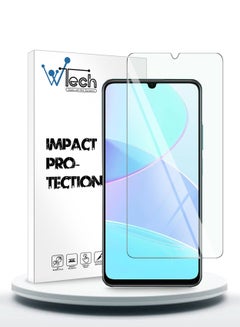 Buy 9H Ultra HD Curved Edges Case Friendly Full Glue Tempered Glass Screen Protector For Realme C51 4G 2023 Clear in Saudi Arabia