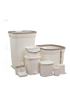 Buy 10 Piece Net Bathroom Plastic Set in Egypt