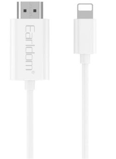 Buy NEW ET-W33 HDMI to Lightning Adapter Cable, 2 Meters - High-Definition Streaming for iPhone & iPad in UAE