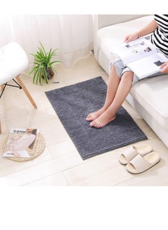 اشتري Non Slip Soft Microfiber Washable Quick Dry Ultra Bath Mats For Tub Bathroom Rugs Bath Mat في الامارات