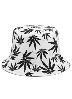 Buy Double face Foldable sun Cotton unisex bucket travel hat in Egypt