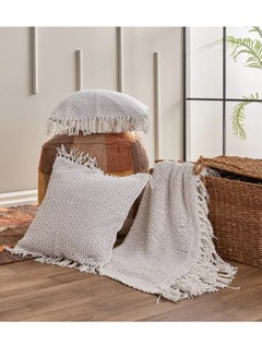 Buy Bliss 3-Piece Cushion Cover and Throw Set in Saudi Arabia