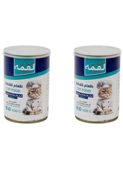 اشتري Cat Adult Wet Food Salmon And Shrimp In Gravy 400g Pack Of 2 في السعودية