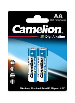 اشتري Camelion LR 6 AA Mignon Digi Alkaline Battery (Pack of 2) في مصر