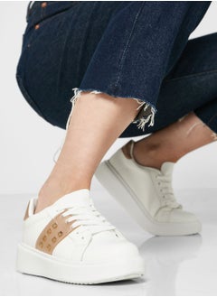 Buy Rockstud Platform Sneakers in UAE