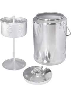 Buy 20 Cup Coffee Percolator Durable Stainless Steel with Aluminum Handle in UAE