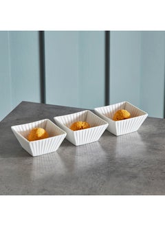 Buy Nova 3-Piece Bowl Set 9.8x4.5x9.8 cm in UAE