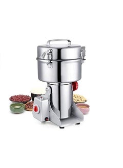 اشتري LETWOO 2000g Commercial Home Large Capacity Crusher Grains Dry Grinding Machine Stainless Steel High Power Spice Herb Medicine Mill Fine Grinding Broken Powder Machine For Household في الامارات