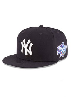 Buy NEW ERA 9Fort NEW York Yankees Men's and Women's Classic Versatile Baseball Flat brim Casual Sports Sun Hat Black in UAE