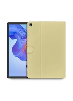 Buy High Quality Leather Smart Flip Case Cover With Magnetic Stand For Honor Pad X8 / Pad X8 Lite 9.7 Inch 2022 Gold in Saudi Arabia