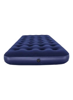 Buy Essential Comfort Twin Size Air Mattress with Upgraded 2-Way Valve Navy Blue 8.5 x 79 x 74 Inch D-06452-TN (without air pump) in Saudi Arabia