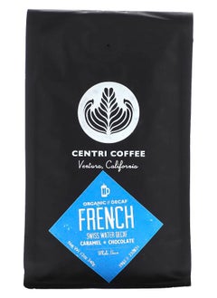 Buy Centri Coffee Organic French Whole Bean Decaf 12 oz (340 g) in UAE