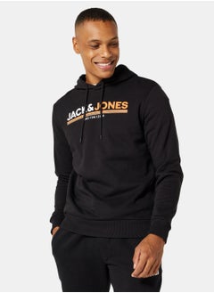 Buy Logo Relaxed Fit Hoodie in Saudi Arabia