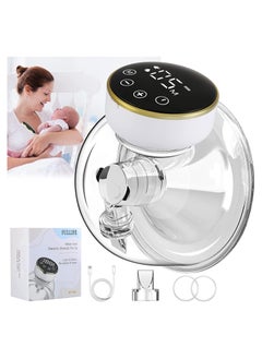 Buy Wearable Electric Breast Pump, Wireless Hands-Free Breast Pump with 3 Modes 9 Levels Suction & Smart LCD Display, Anti-Overflow & Low Noise Breast Milkpump with Massage & Pumping in UAE