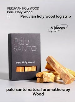 Buy Peruvian holy wood logs palo santo natural aromatherapy wood yoga hall incense home indoor purification aromatherapy in Saudi Arabia