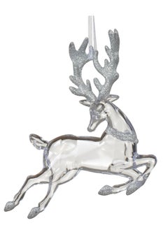 اشتري Kaemingk Christmas Deer Polystyrene Transparent, 1 Piece في الامارات