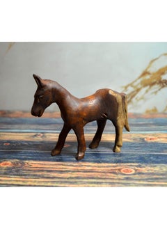 Buy Small horse for toys or for decoration Natural carving Handmade in Egypt