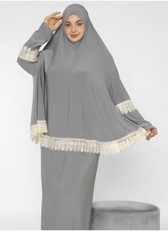 Buy Praying clothes, one size fits all women, distinctive design material, made in Turkey in UAE