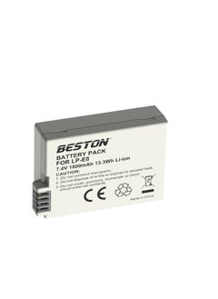 Buy Beston LP-E8 1800 mAh Battery For Canon Cameras - Pack of 1 in UAE