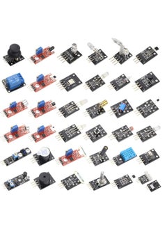 اشتري 37 In 1 Sensor Module Diy Kit For Arduino Uno R3 Multicolour في السعودية