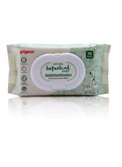 Buy Pigeon Natural Botanical Bamboo 70 Wipes in UAE