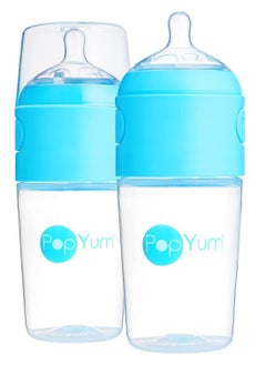 Buy Anti-Colic Formula Making, Mixing, Dispenser Baby Feeding Bottles, 2-Pack With 1 Nipples- 5 oz Blue in Saudi Arabia