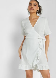 Buy Ruffle Detail Dress in Saudi Arabia