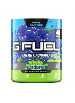 اشتري Faze Rug Energy Powder, Sugar Free, Clean Caffeine Focus Supplement, Water Mix, Sour Blue Raspberry Flavor, with Focus Amino, Vitamin + Antioxidants Blend - 10.44 oz (40 Servings) في الامارات