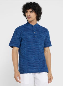 Buy Printed Regular Fit Shirt in UAE