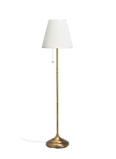 Buy Floor Lamp White/Gold 54x37x37cm in Saudi Arabia