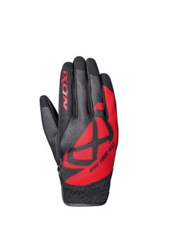 اشتري Ixon RS Slicker MS Textile Gloves - Red/Black-Large في الامارات