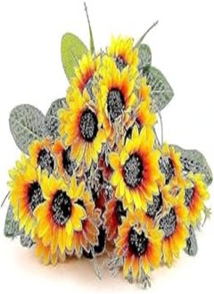 اشتري Artificial Sunflower for Multiple Occasions - Yellow في مصر